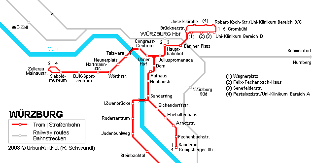 Wurzburg metro plan