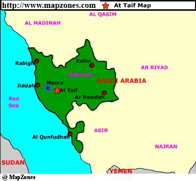 Карта таиф