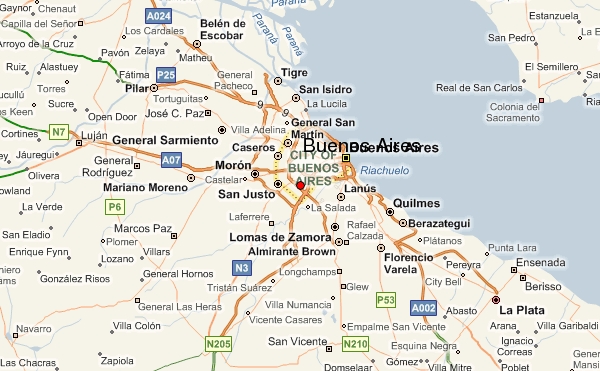 buenos aires ville centre plan