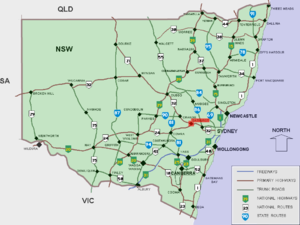 Bathurst location plan