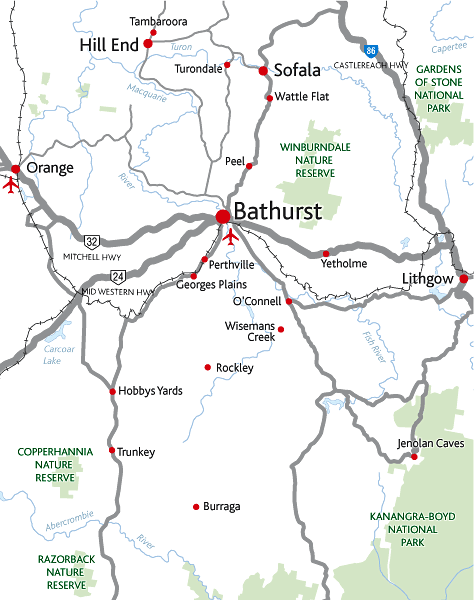 Bathurst quartier plan