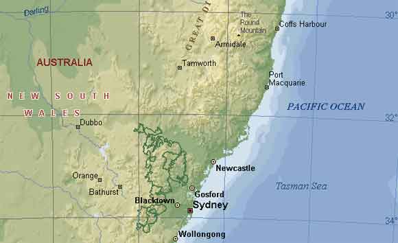 regional plan de Central côte