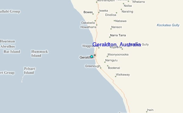 Geraldton australie plan