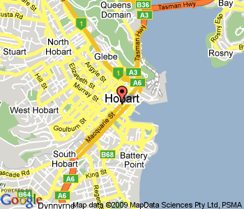 Hobart australie plan