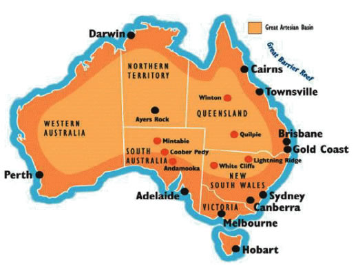 australie plan Orange