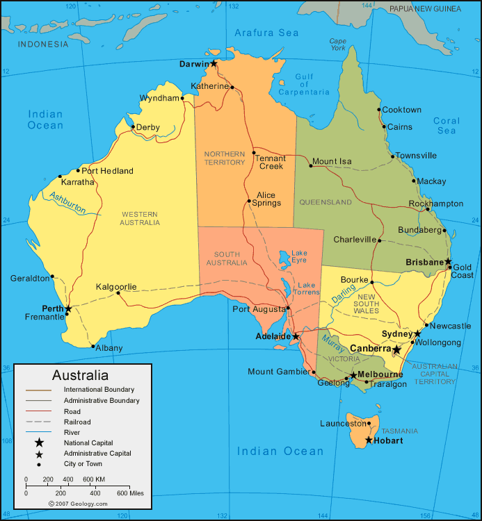australie plan Rockhampton