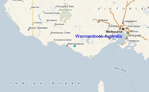 Warrnambool australie plan