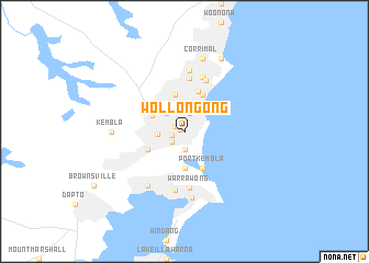 vile plan de Wollongong
