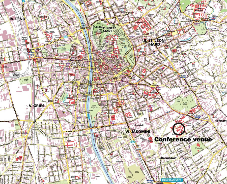 Graz Street plan