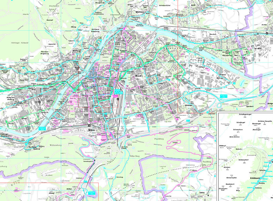 Innsbruck ville plan