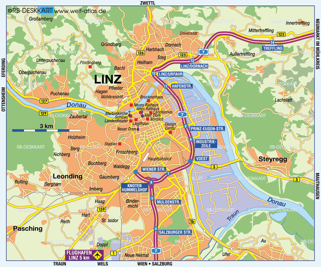 linz regions plan