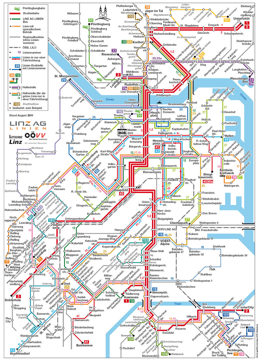 linz subway plan
