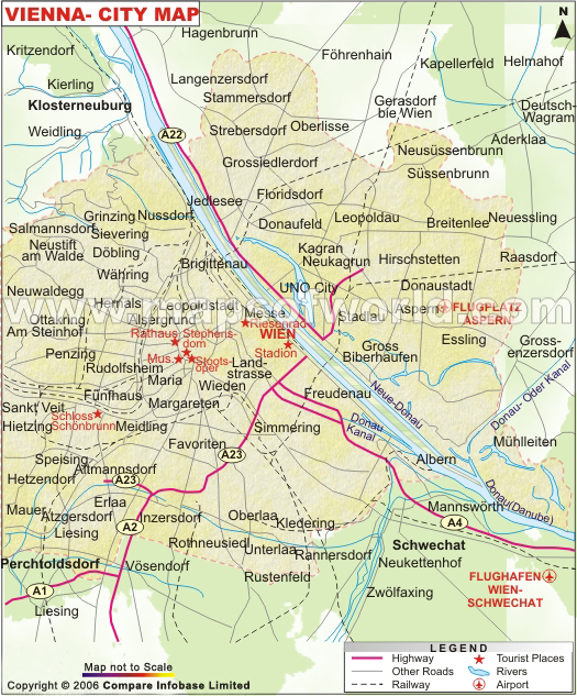 vienna ville plan