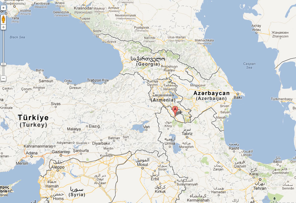 plan de Nahcivan azerbaidjan