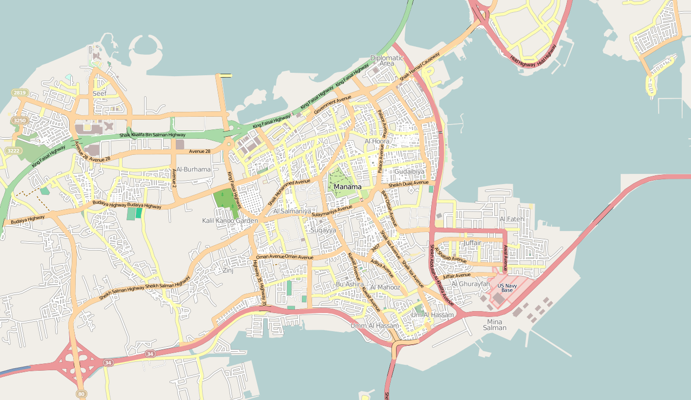 location plan Manama