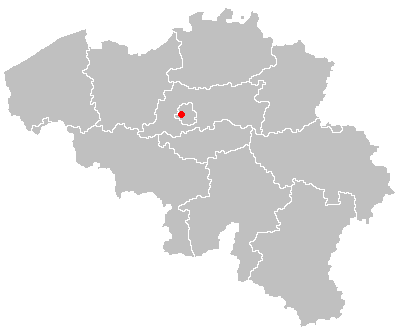 Anderlecht location plan