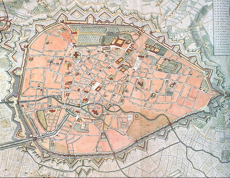 Bruxelles historique plan