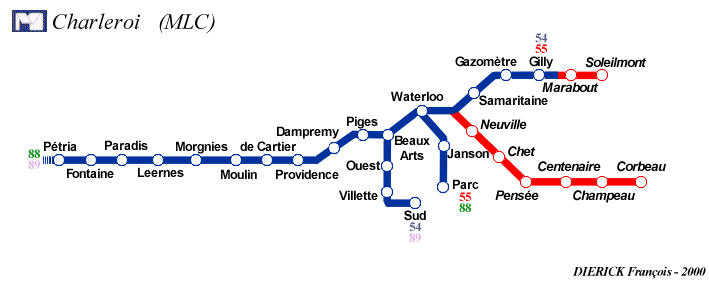 charleroi metro plan