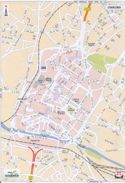 charleroi street plan