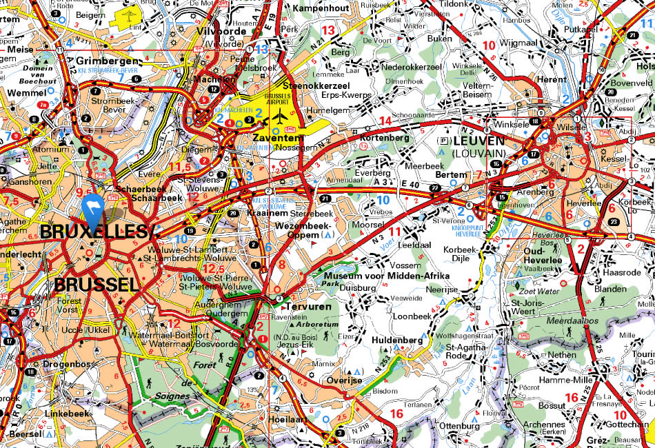 belgique plan Leuven