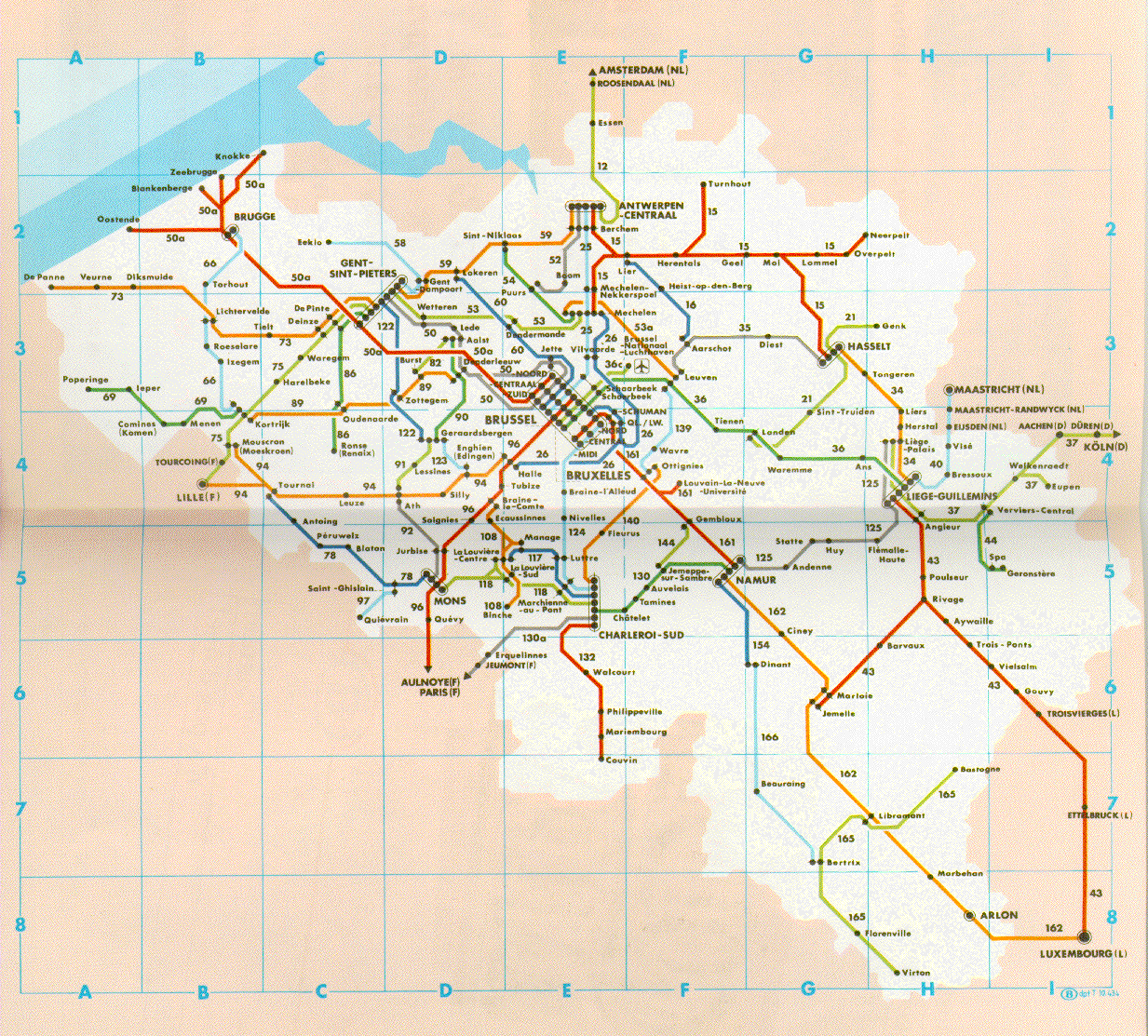 Oostende metro plan