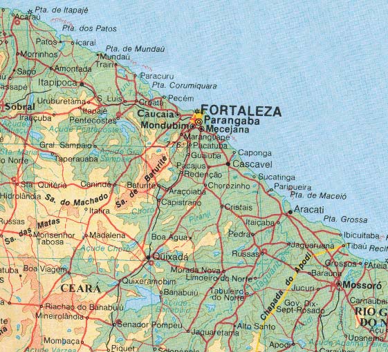 fortaleza regions plan