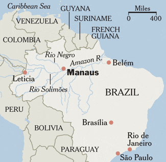 Manaus plan bresil