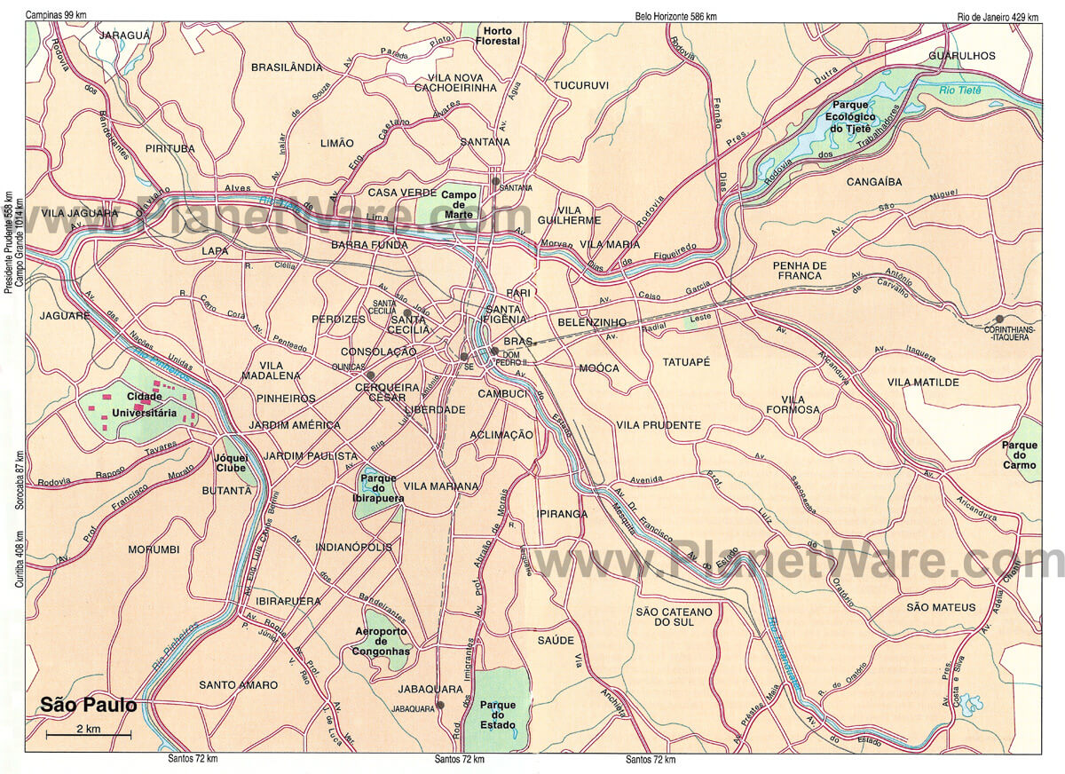 sao paulo historique plan