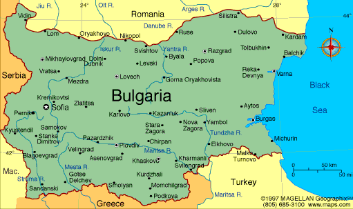 Burgas bulgarie plan