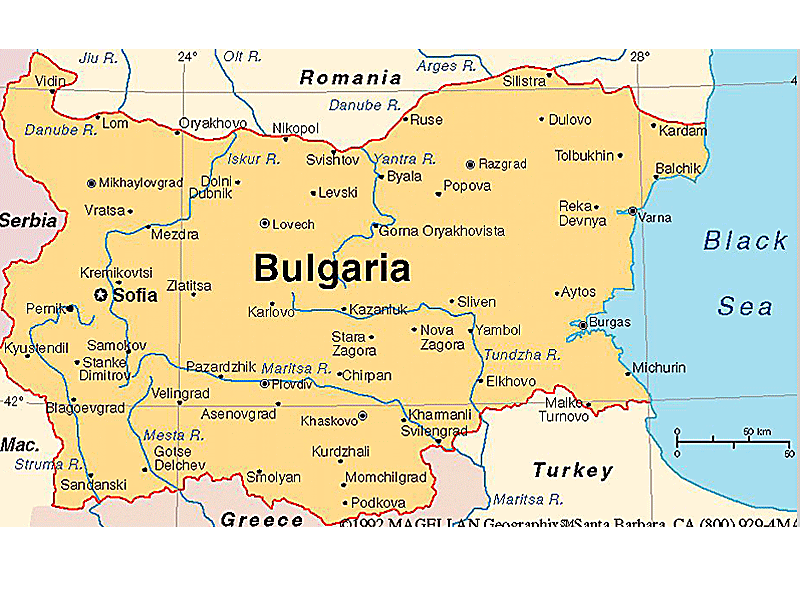 bulgarie sliven plan