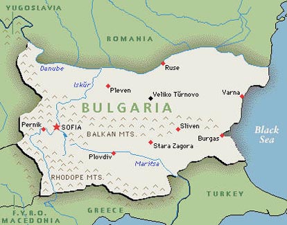 bulgarie plan Sofija