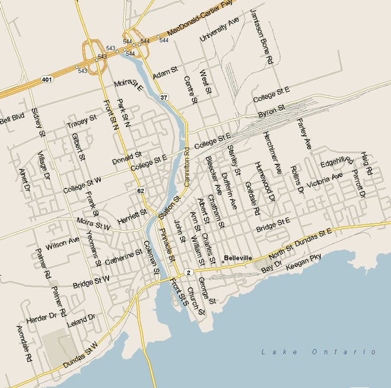 plan de Belleville