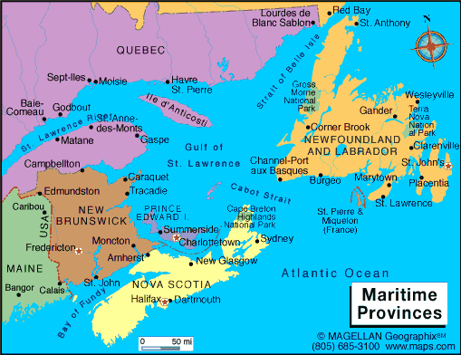 Fredericton maritime provinces plan