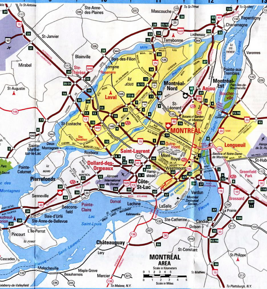 vile plan de montreal