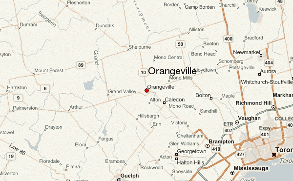Orangeville plan canada