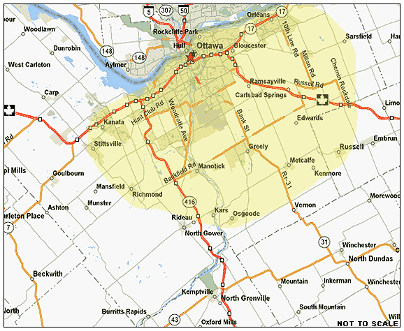 Ottawa delivery zone plan