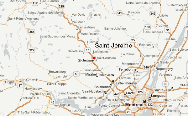 Saint Jerome plan montreal