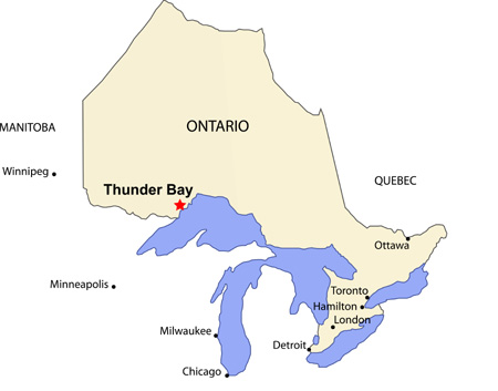 carte thsous bay ontario