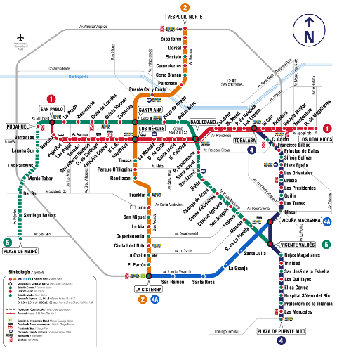 santiago mtro plan