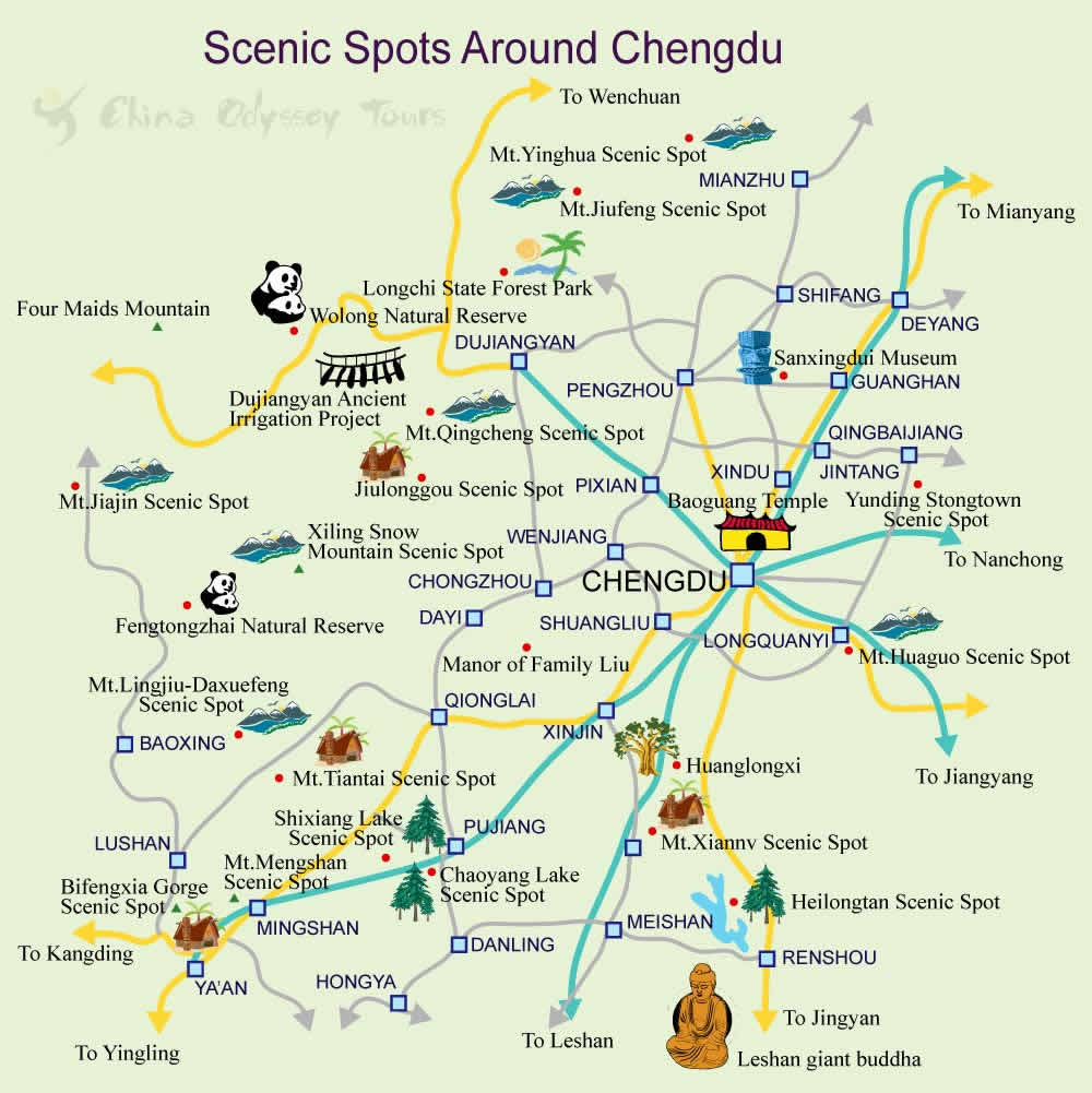 chengdu scenic plan