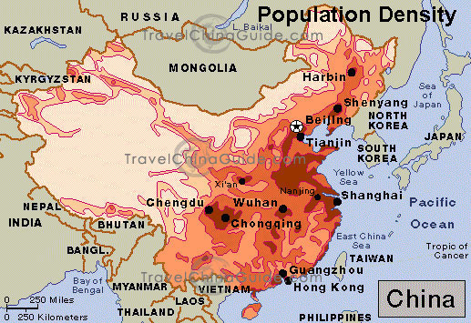 chine population carte