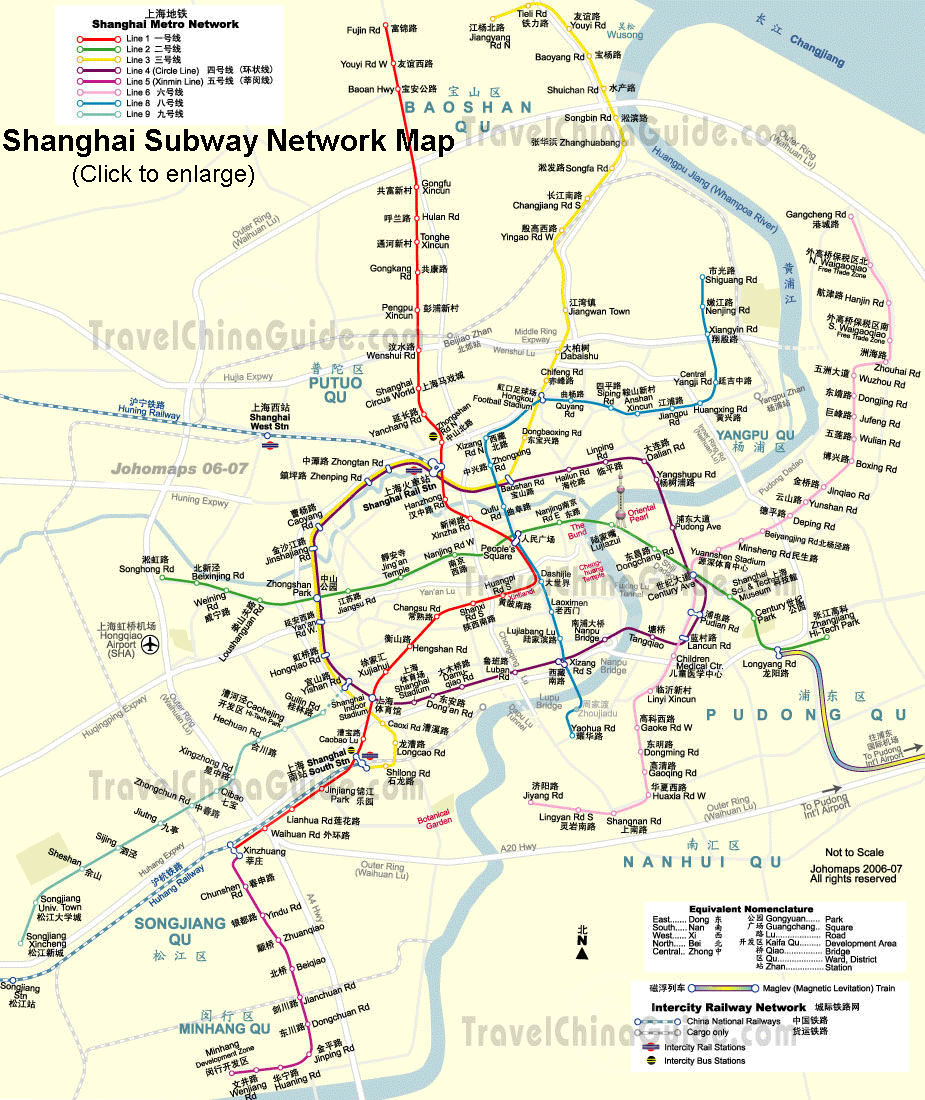 shanghai metro plan
