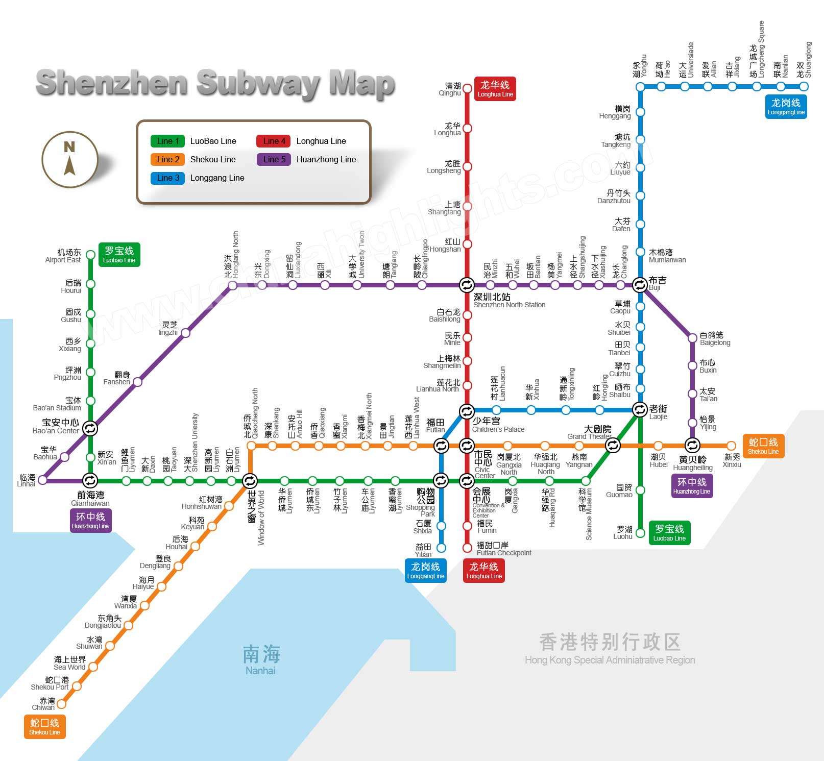 shenzhen metro plan
