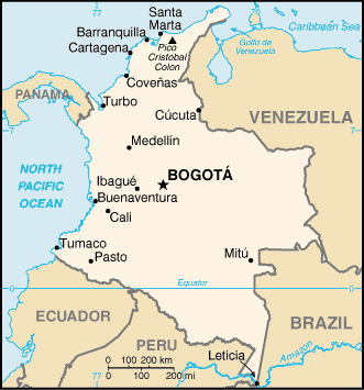 bogota plan colombie