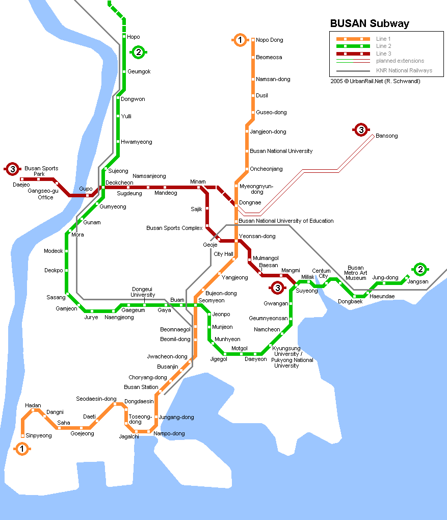 busan subway plan