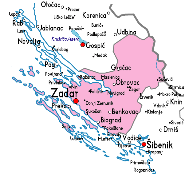 zadar province plan