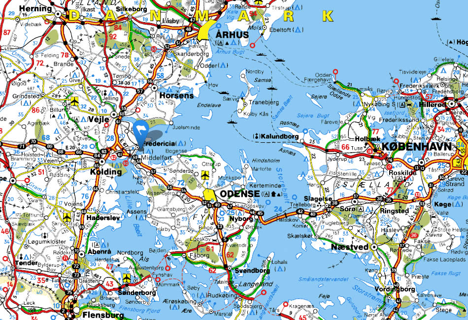 danemark fredericia plan