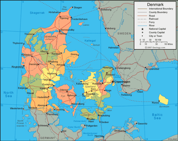 danemark plan Helsingor