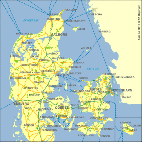 plan de danemark Koge