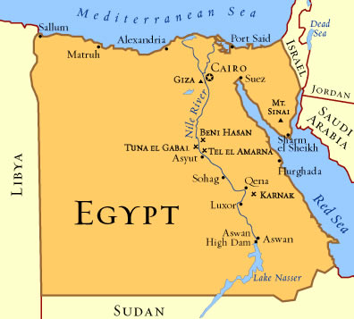 egypte cairo plan